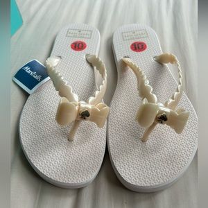 NWT Kate Spade Flip flops size 10